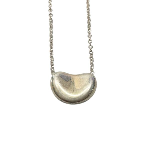 Tiffany & Co. Elsa Peretti Small Bean Necklace - Picture 1 of 7
